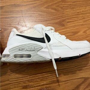 Nike Air Max White Mesh Sneakers